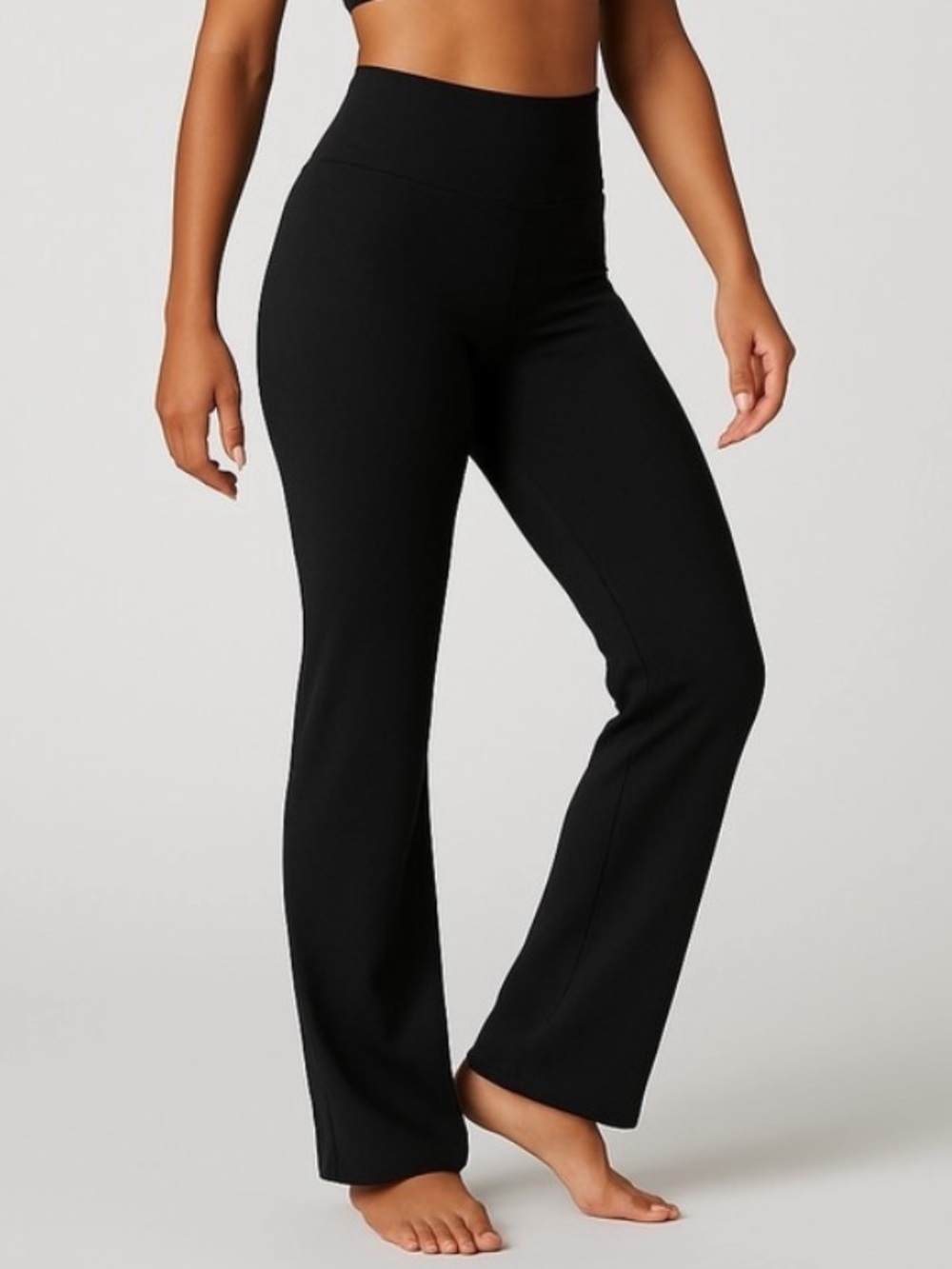 Vuori All The Feels Straight Leg Bootcut Pant Black Large